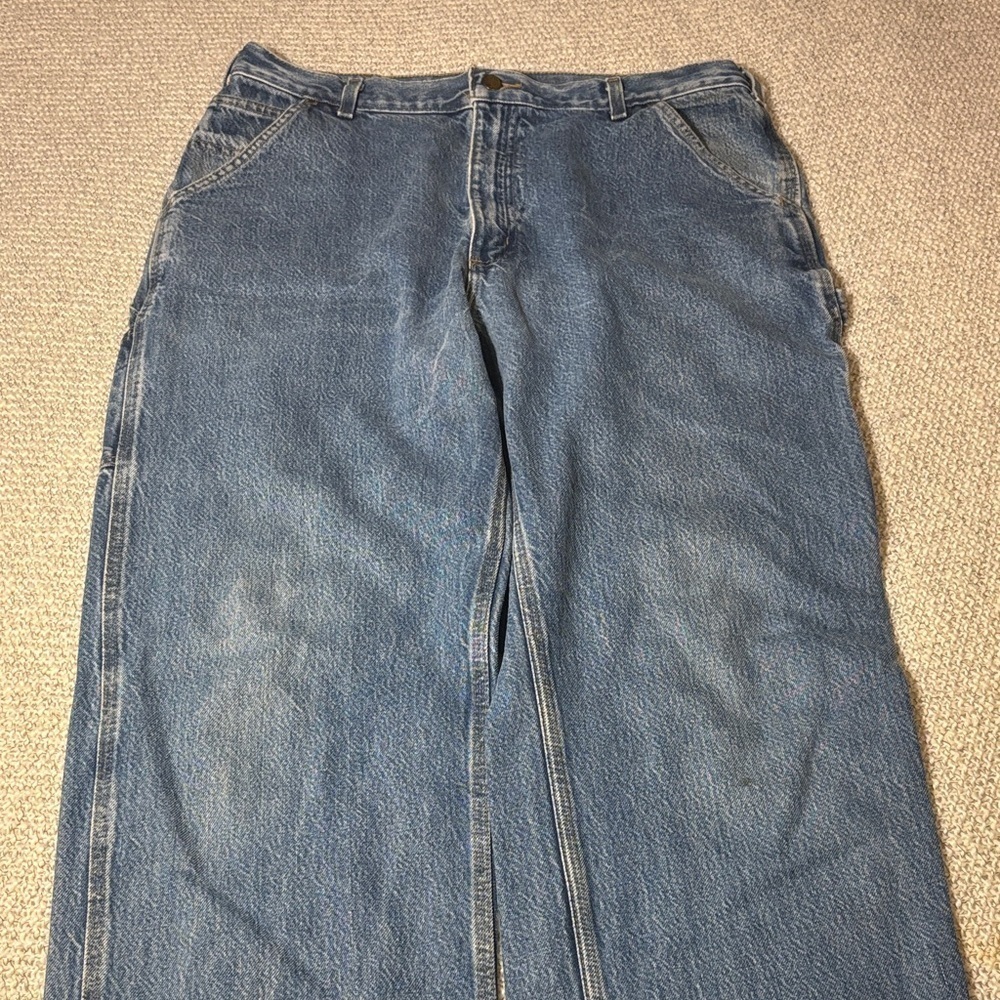 Carhartt Vintage Carpenter Men's Relaxed Fit Denim Jeans - Picture 2 of 12